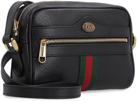 gucci crossbody bag leather with handles|genuine gucci crossbody bags.